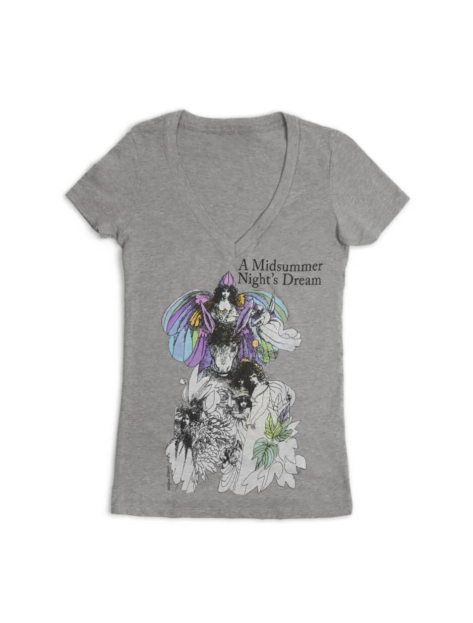 A Midsummer Night's Dream Women's V-Neck T-Shirt