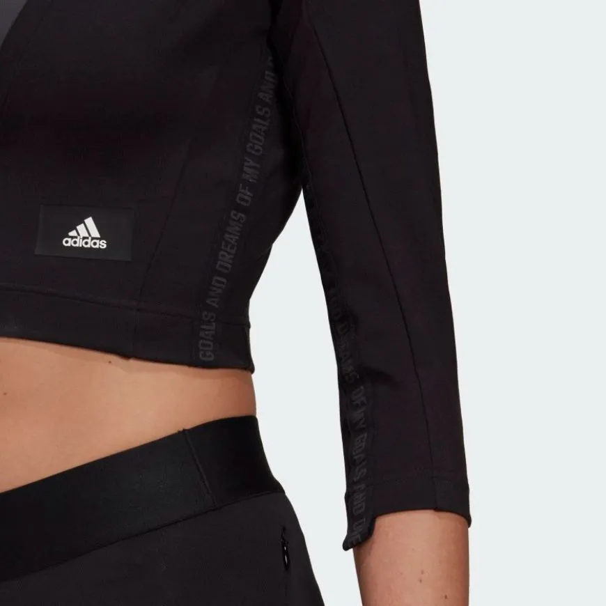 Adidas Sportswear Mission Victory Women Lifestyle Long Sleeve Black