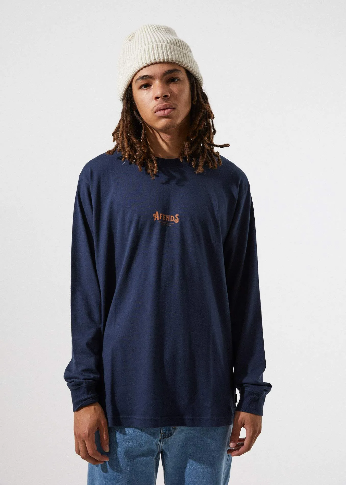 Afends Mens Candy - Retro Fit Long Sleeve Tee