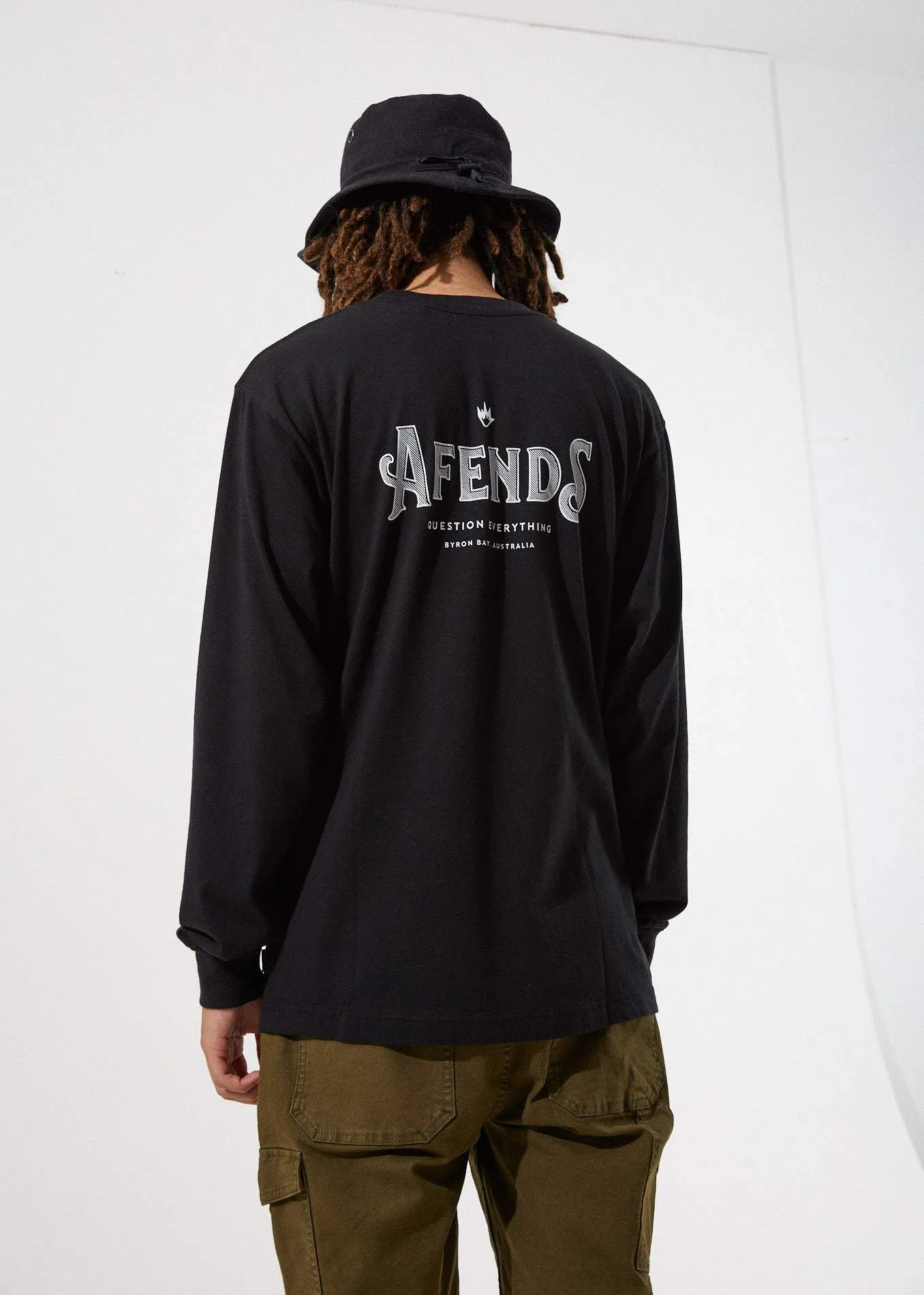 Afends Mens Candy - Retro Fit Long Sleeve Tee