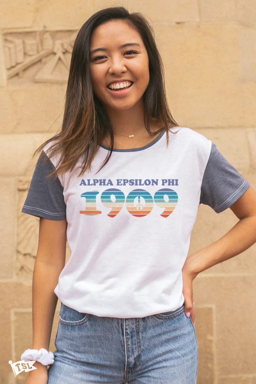 Alpha Epsilon Phi Boardwalk Scoop Tee