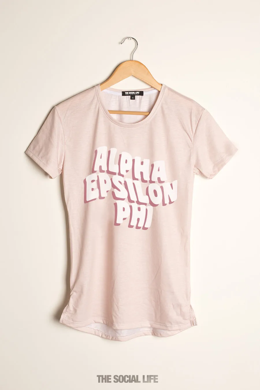 Alpha Epsilon Phi Groovy Scoop Tee