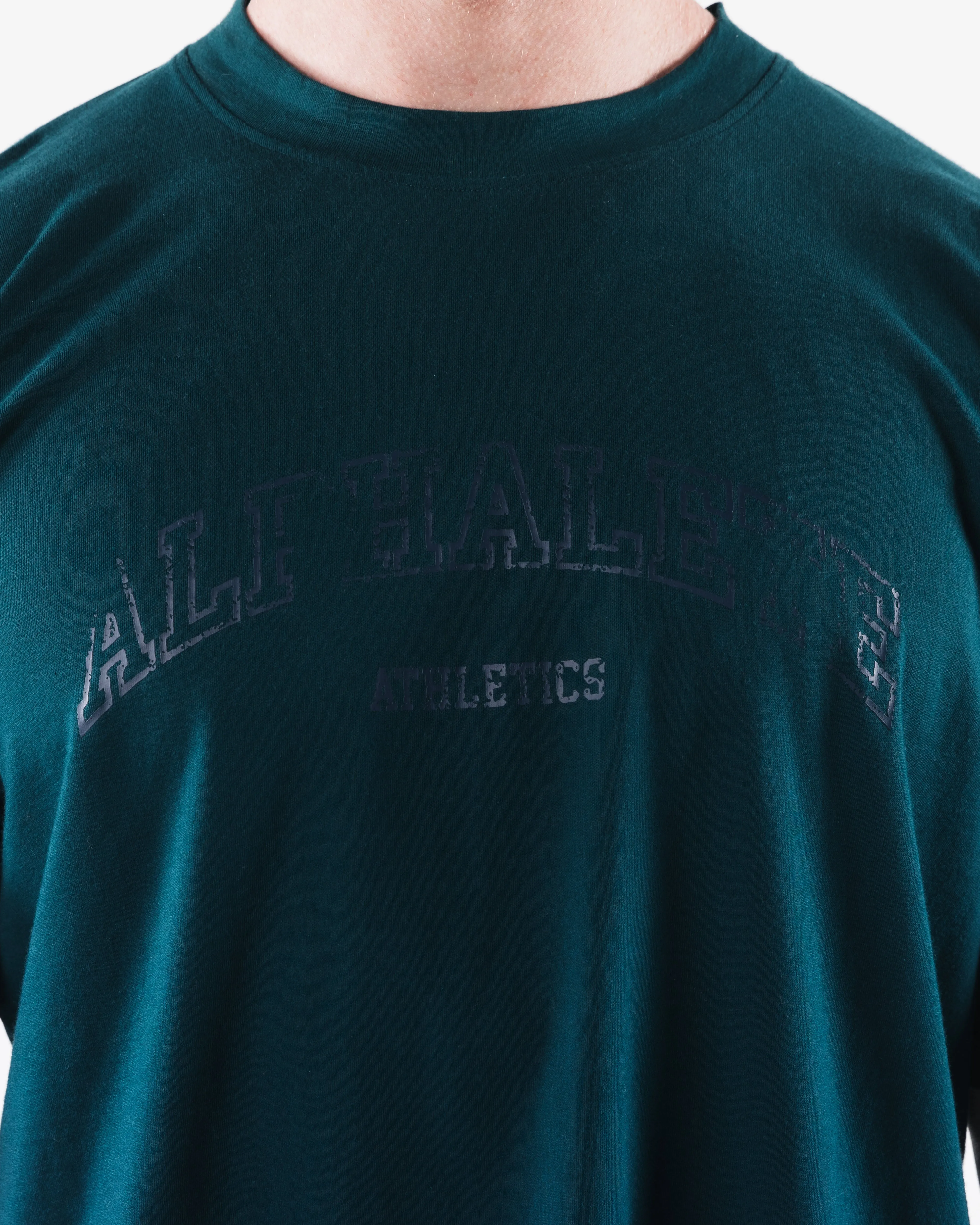 Athletics Distressed Tee - Deep Sky Ombre