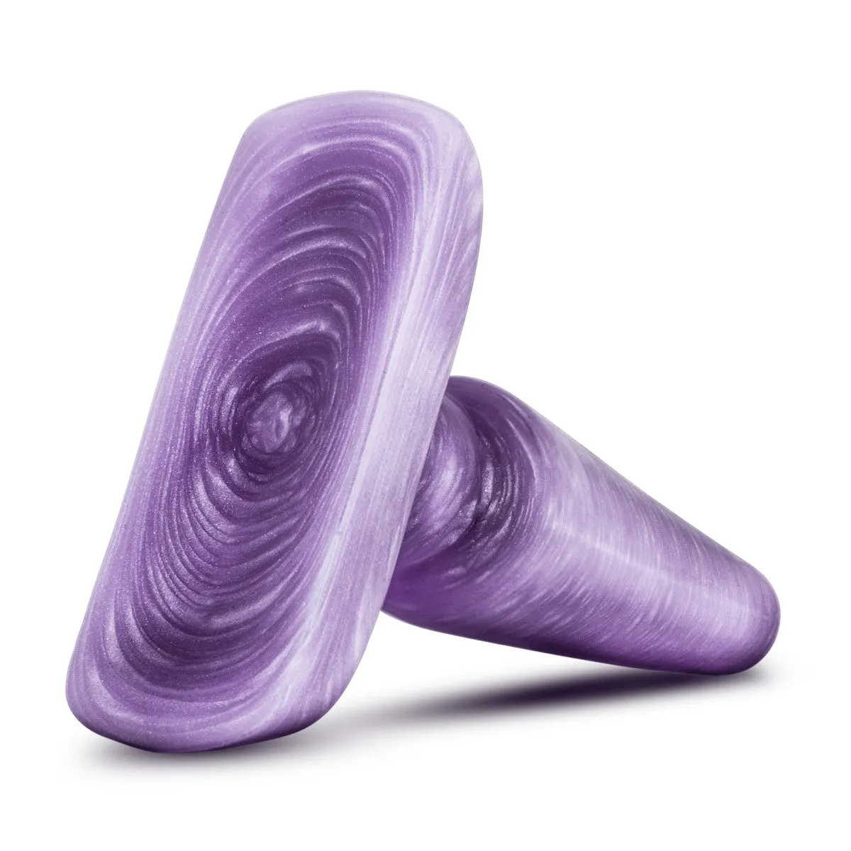 B Yours By Blush® | Cosmic Purple Swirl 4.25-Inch Anal Plug