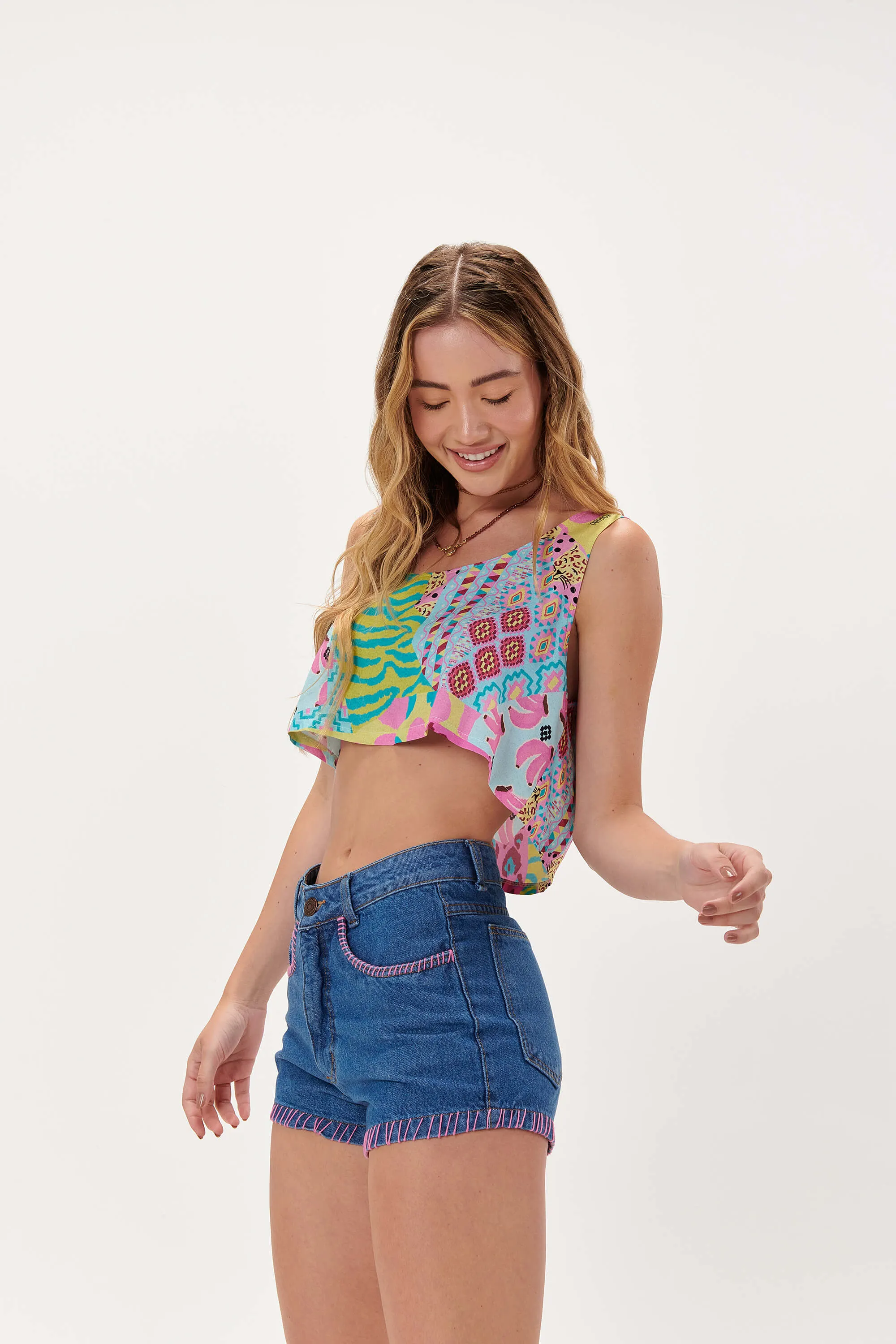 Bahia Babe Crop Top