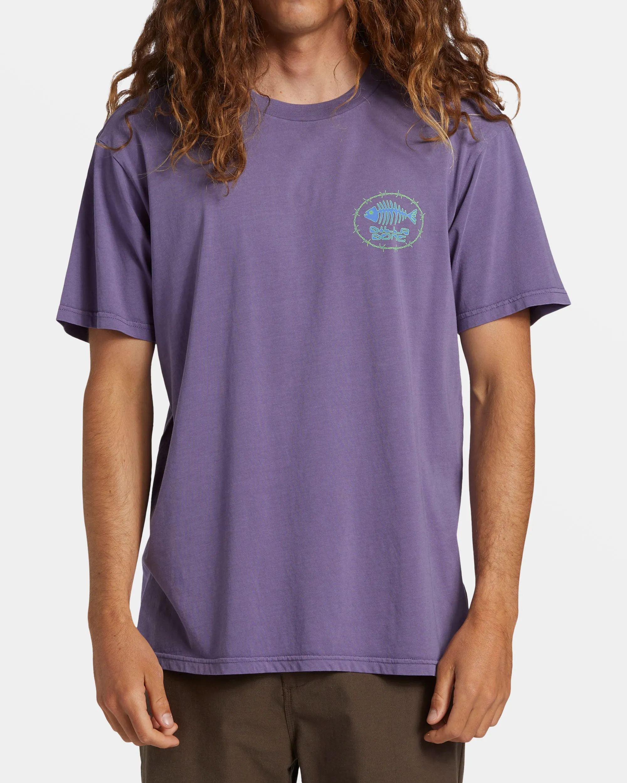 Bonez T-Shirt - Deep Plum