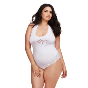 Bride Bodysuit - 1x - White