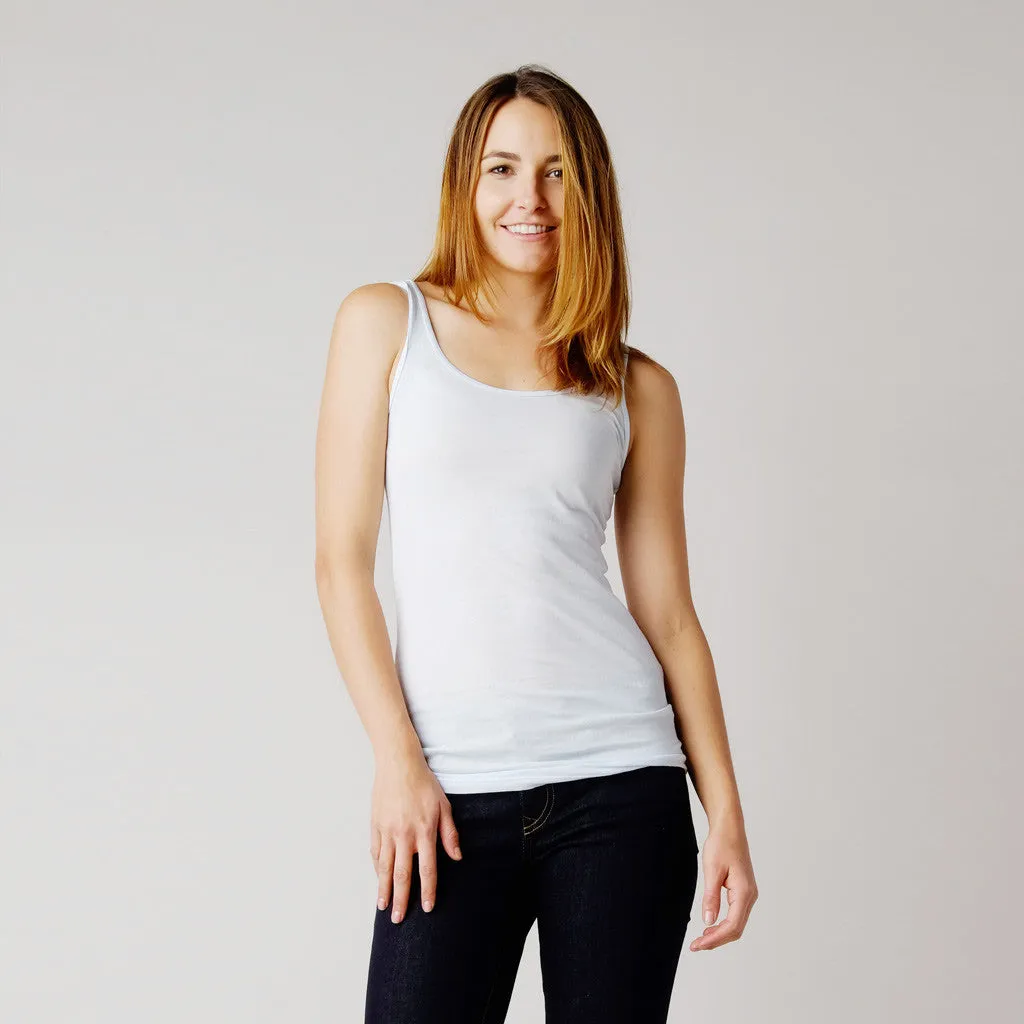 Brooklyn Denim Co. Organic Cotton Scoop Neck Tank