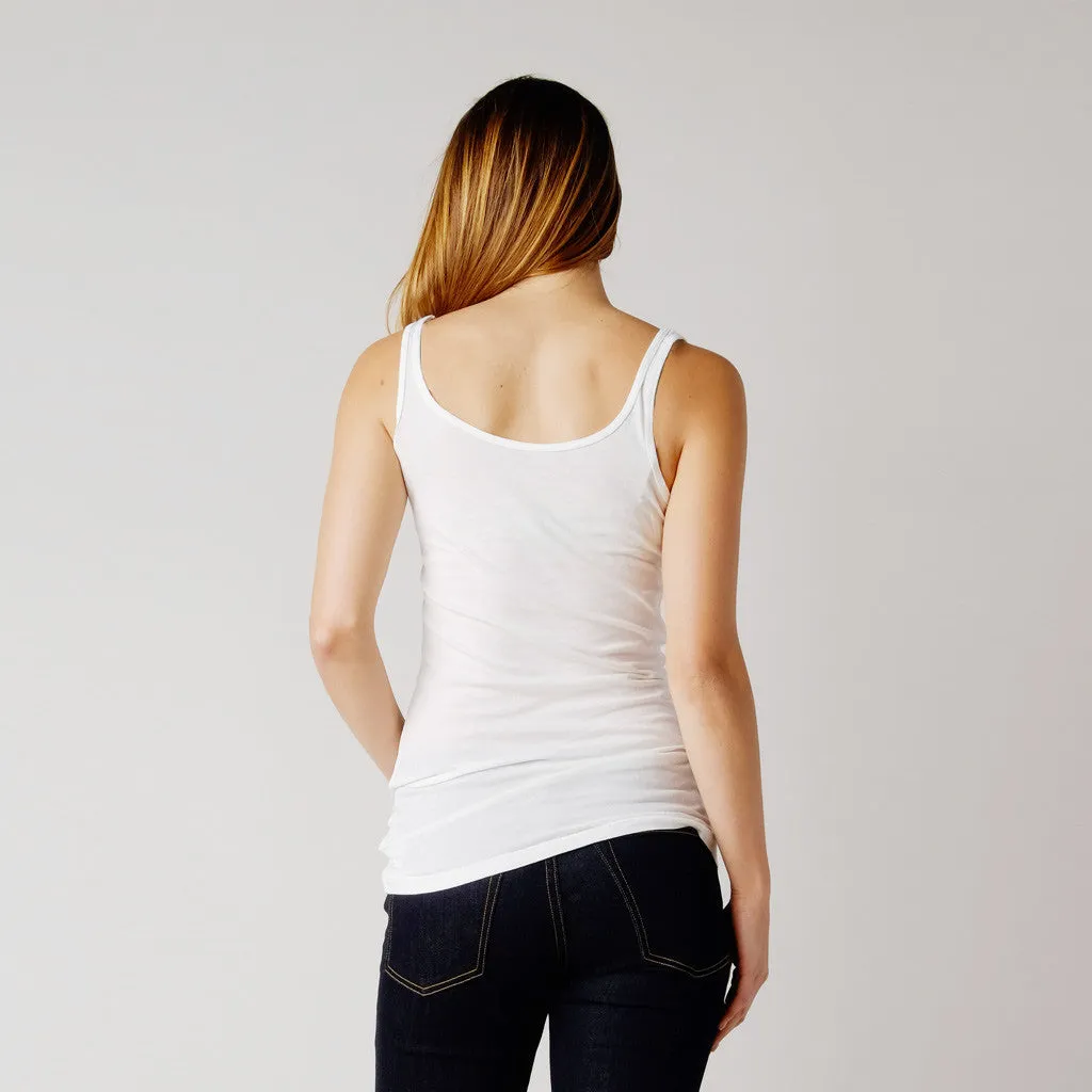 Brooklyn Denim Co. Organic Cotton Scoop Neck Tank