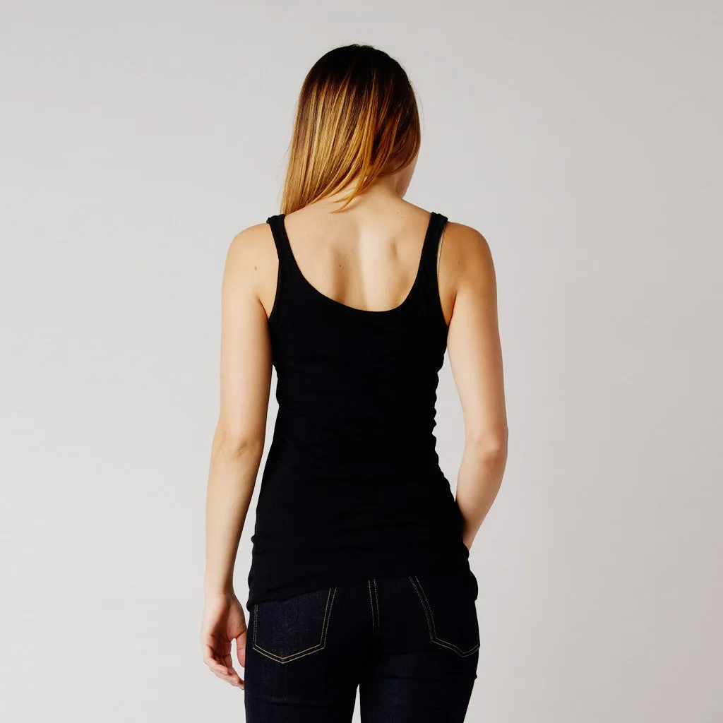 Brooklyn Denim Co. Organic Cotton Scoop Neck Tank