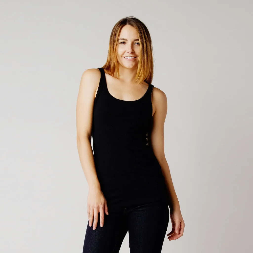 Brooklyn Denim Co. Organic Cotton Scoop Neck Tank