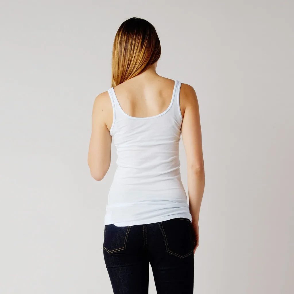 Brooklyn Denim Co. Organic Cotton Scoop Neck Tank