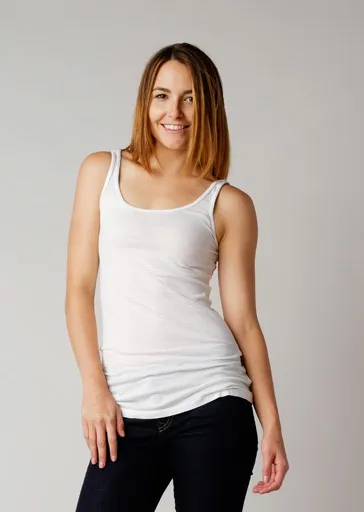 Brooklyn Denim Co. Organic Cotton Scoop Neck Tank