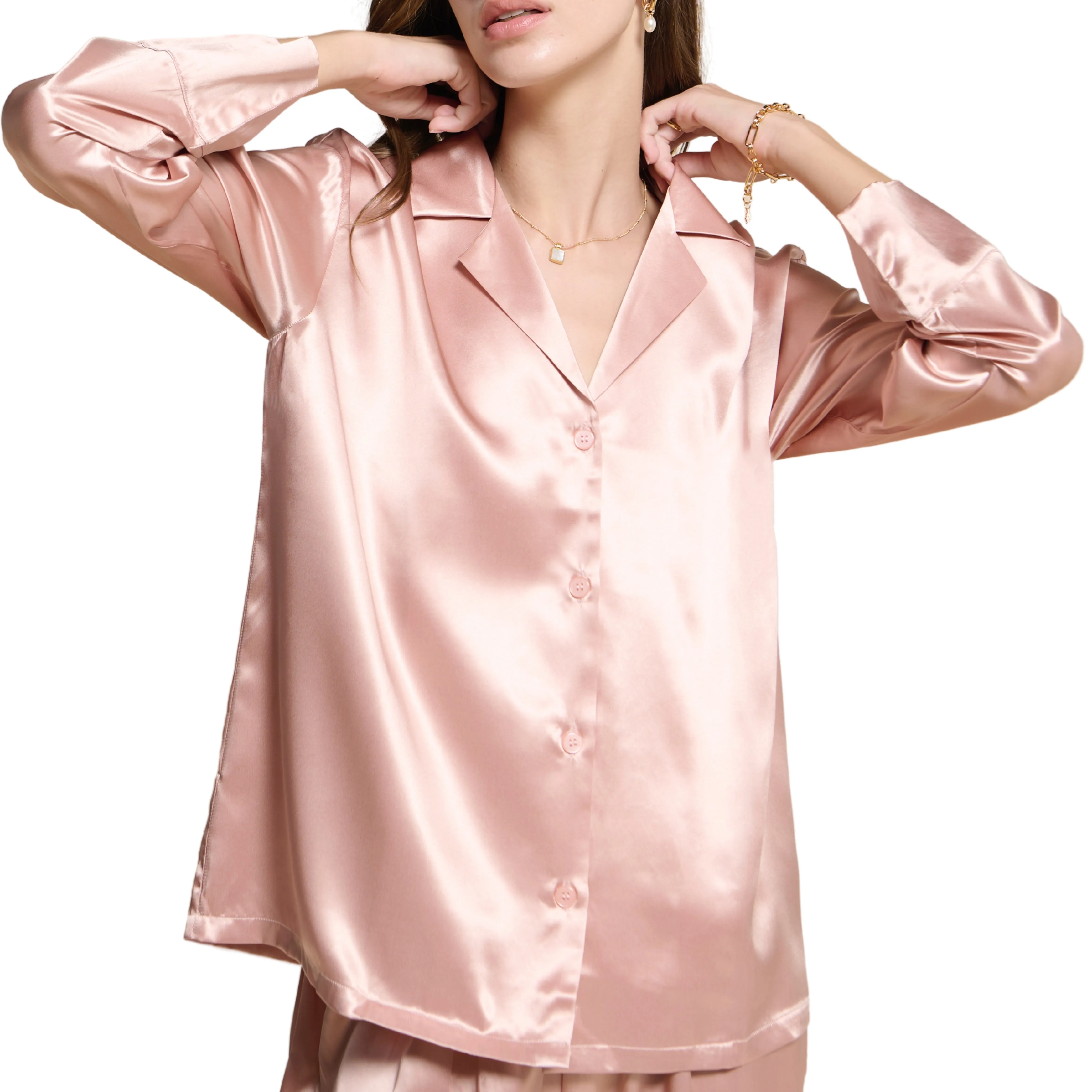 Bui Remi Pajamas Shirt - French Pink