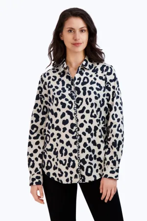 Charlie No Iron Cheetah Shirt