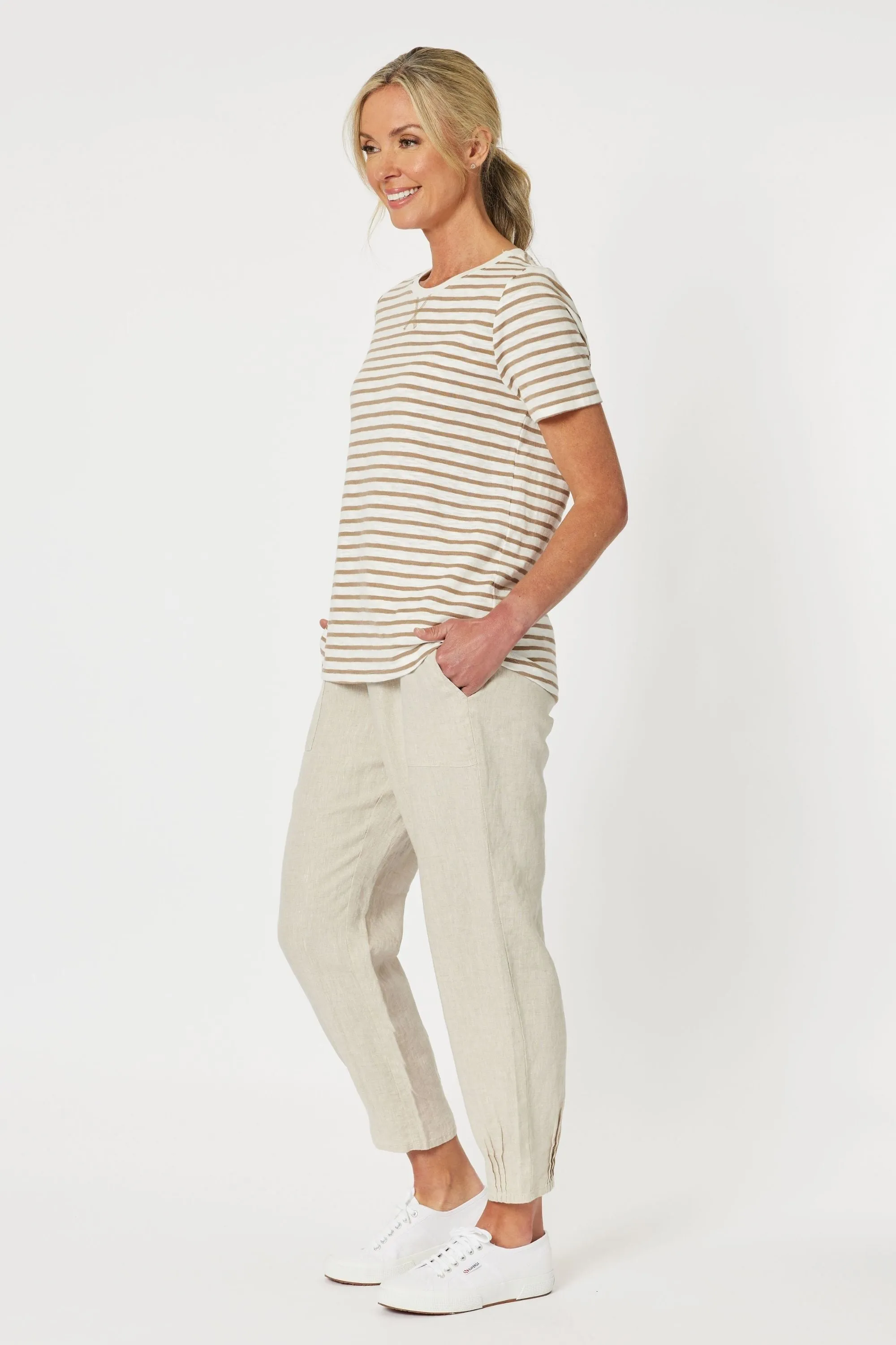 CLASSIC STRIPE TEE - 45698GS