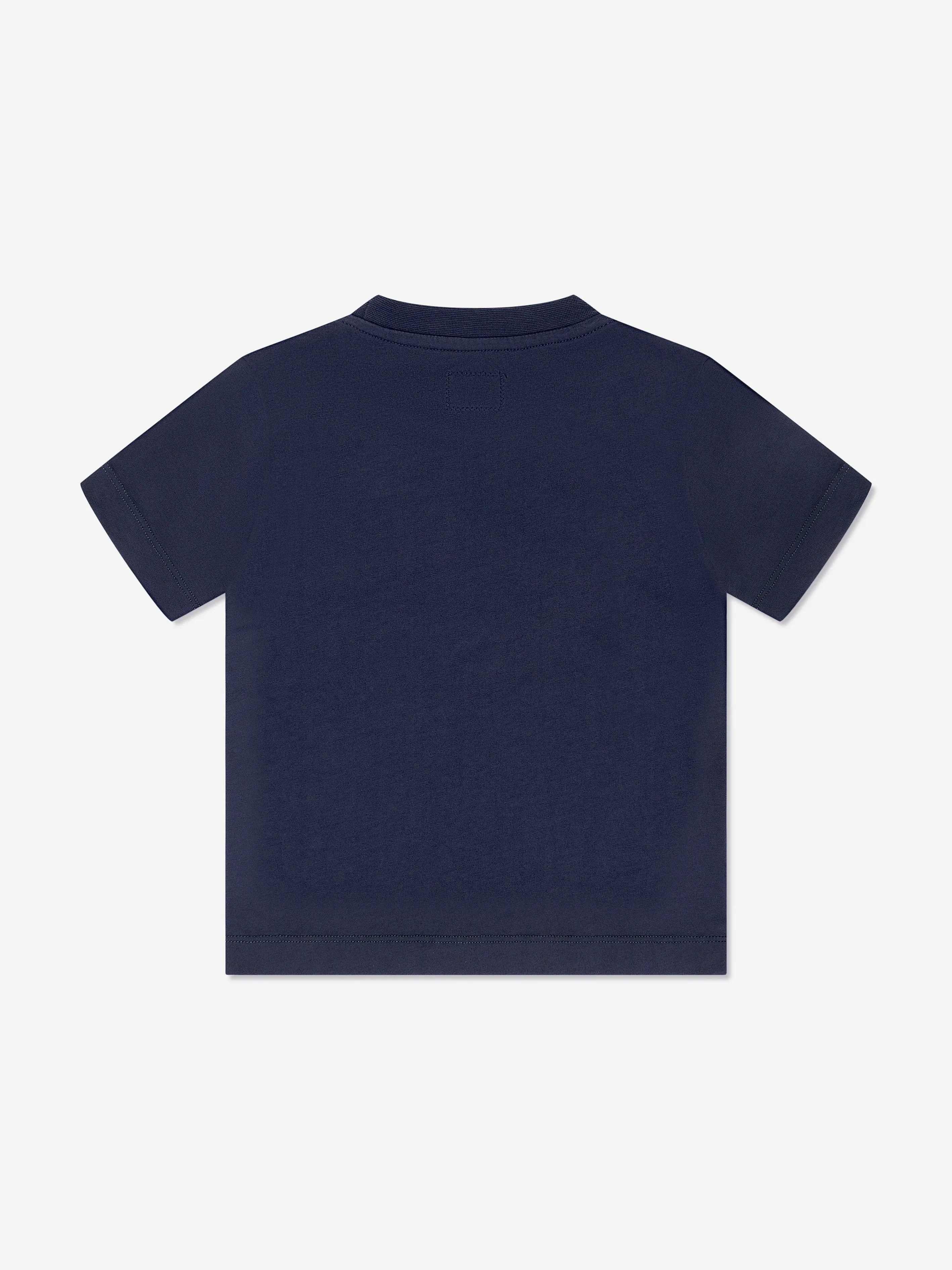 C.P. Company Boys Logo T-Shirt in Navy