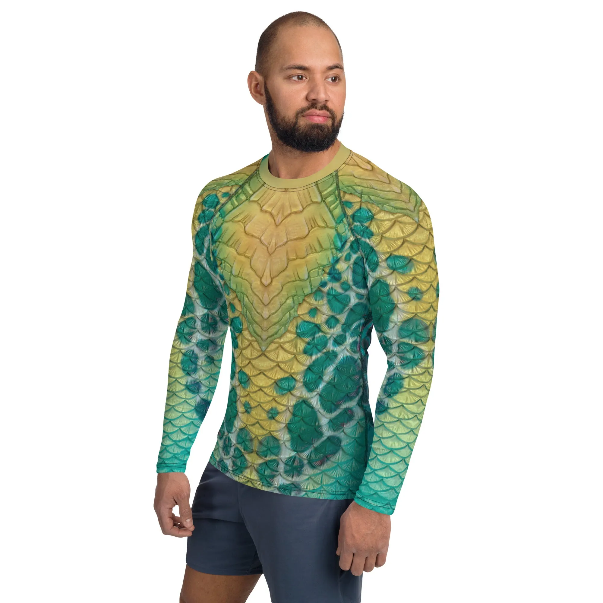 Relaxed Fit Damsel Rash Guard: Comfortable UV Protection Swimwear