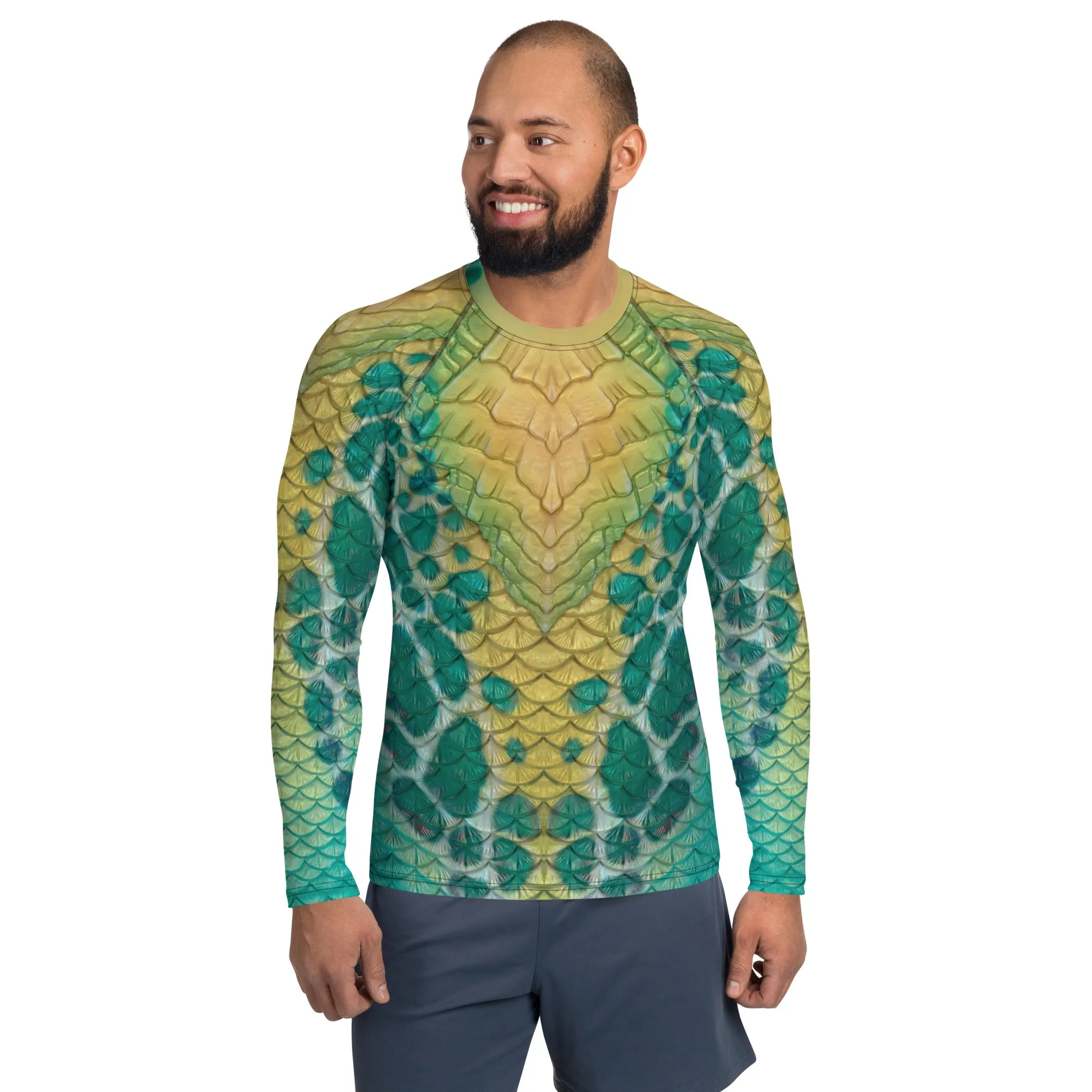 Relaxed Fit Damsel Rash Guard: Comfortable UV Protection Swimwear