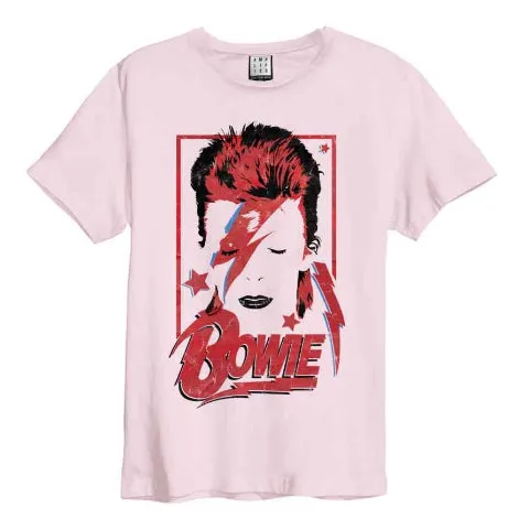 David Bowie T-shirt - Aladdin Sane, Pink