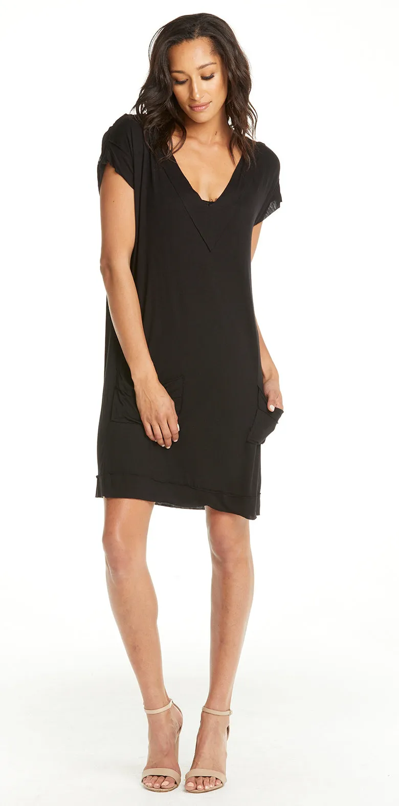 Deep V Dress Mini