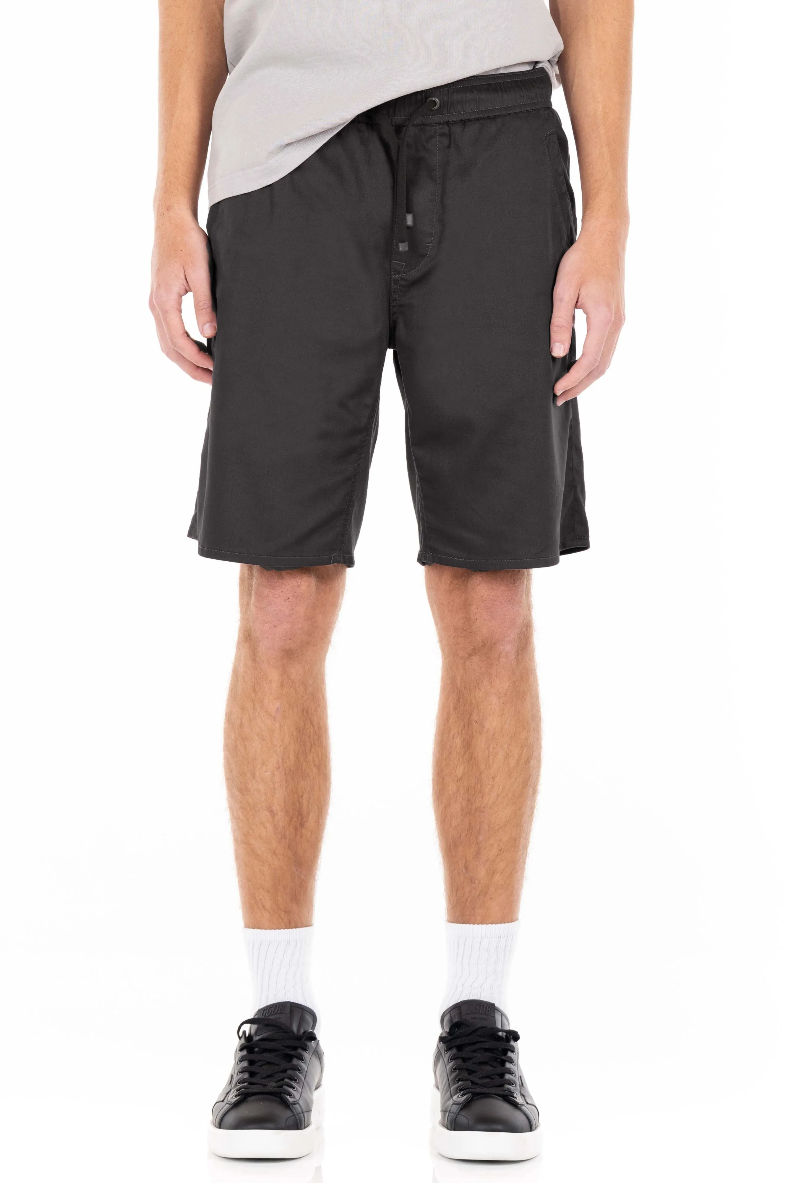 Dover Pull-On Volley Short - Black