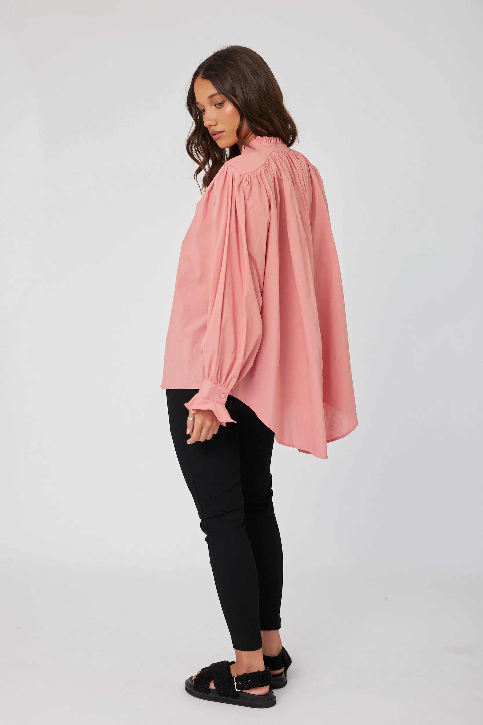 EQUINOX Blouse Dusty Rose