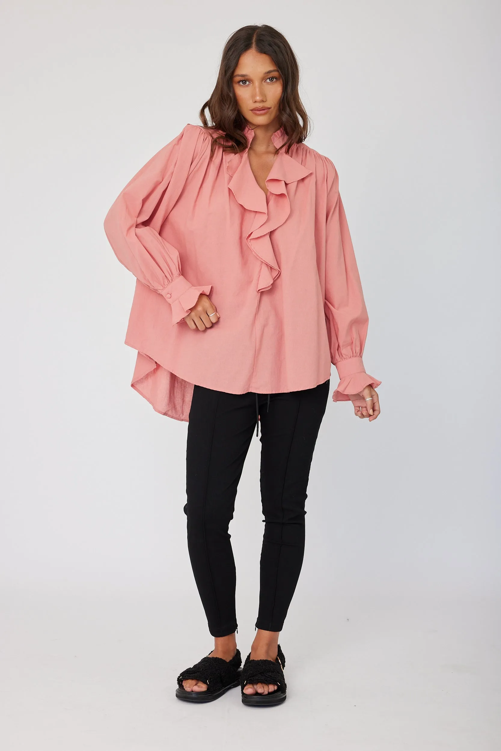 EQUINOX Blouse Dusty Rose