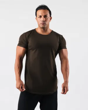 Essential Scoop Neck - Oran Brown