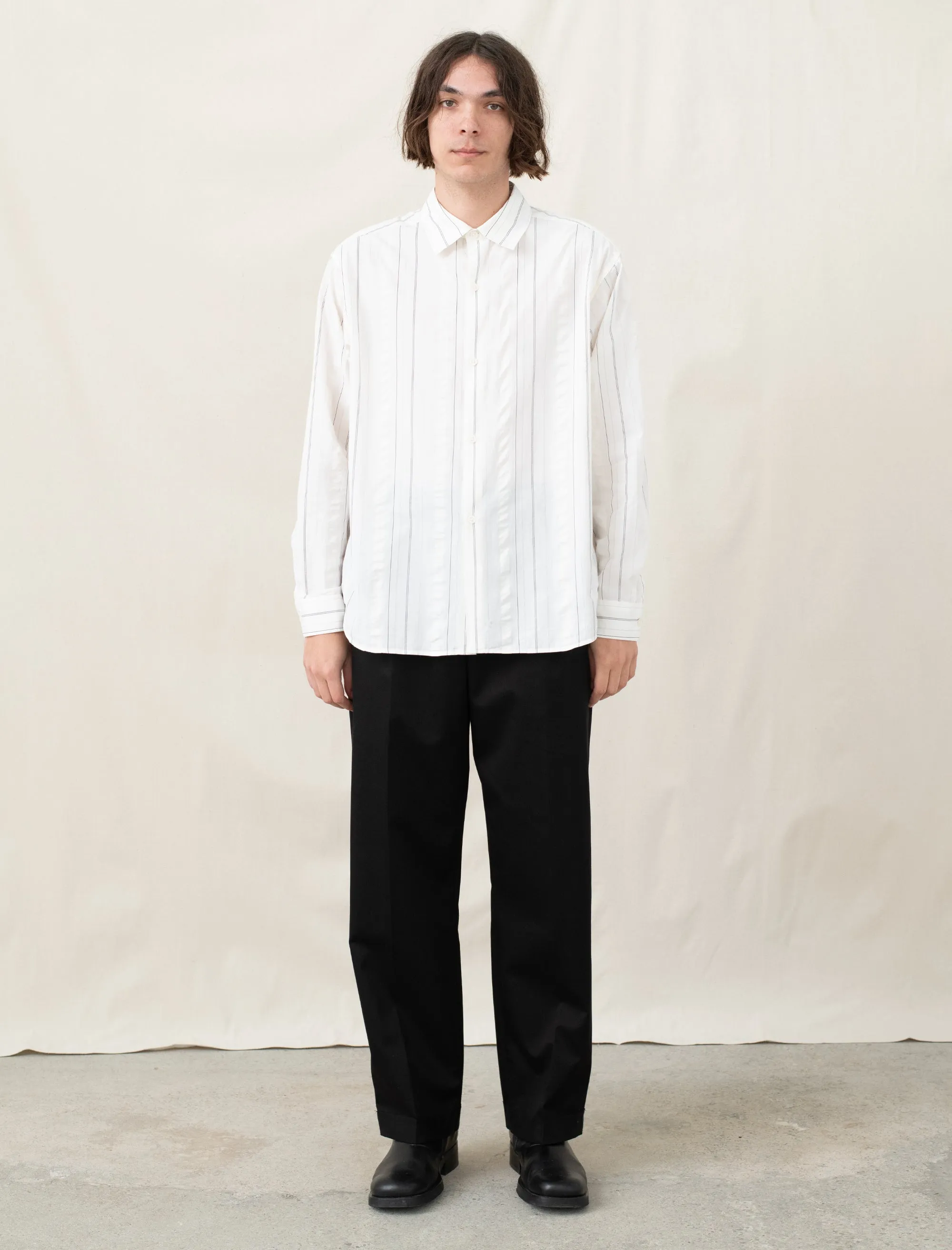 Generous Shirt (White Stripe)