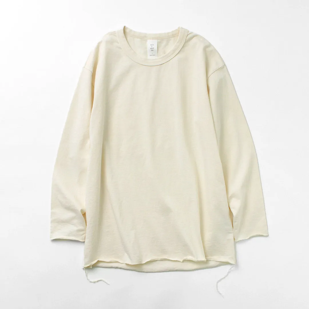 HAVE A GOOD DAY / Loose Long Sleeve T-Shirt