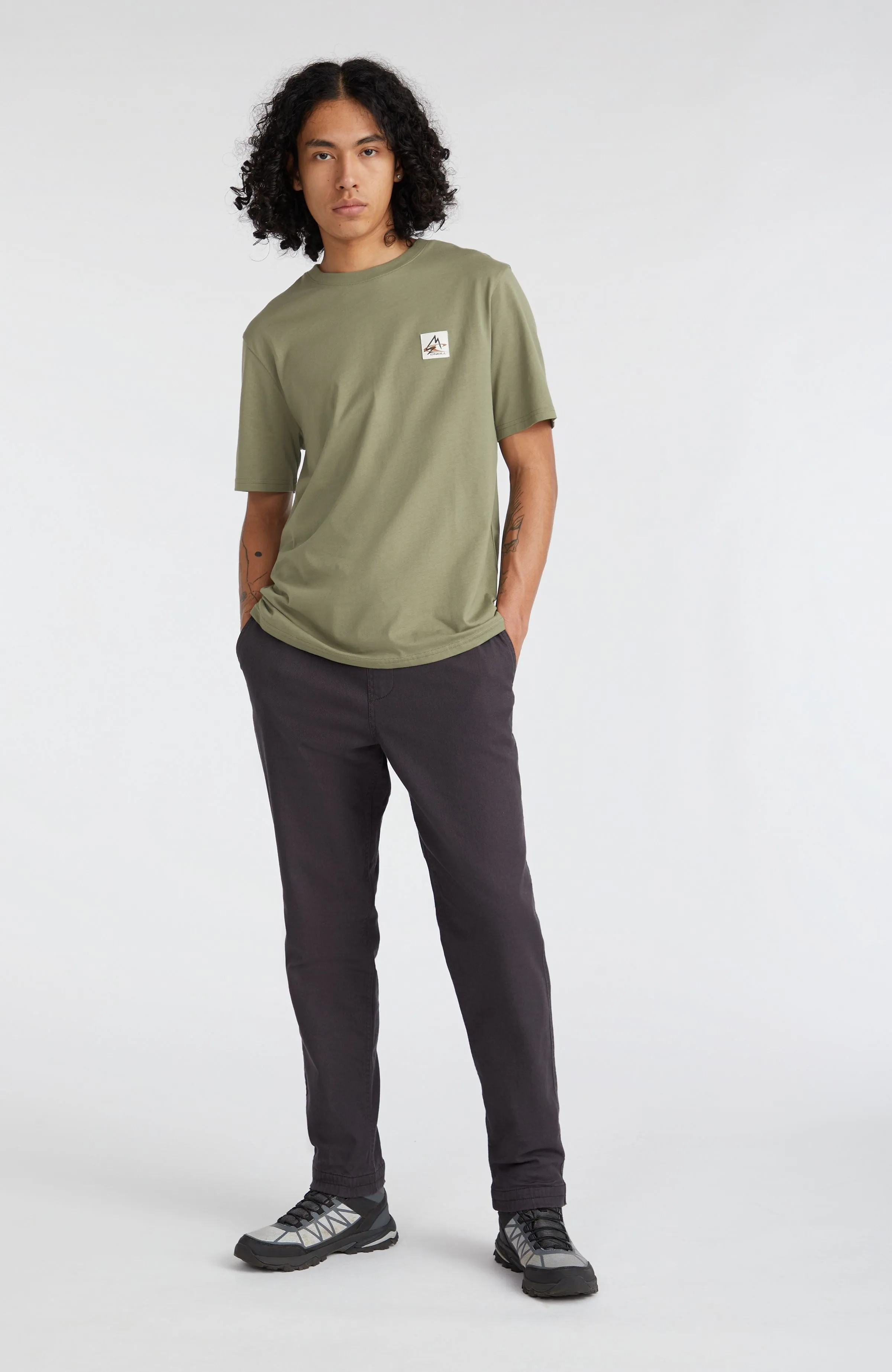 Hollyridge T-Shirt | Deep Lichen Green