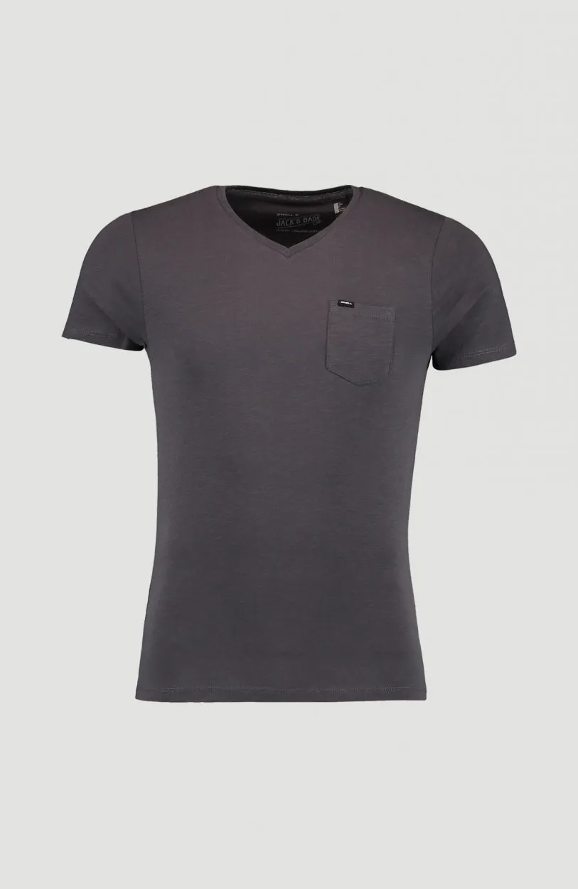 Jack's Base V-Neck T-Shirt | Asphalt - A