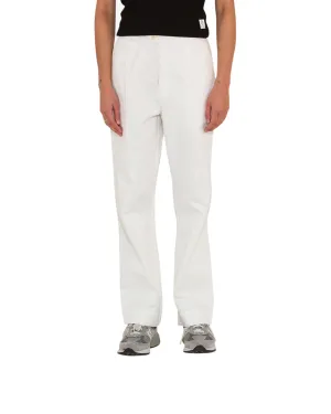 Juliette Pleat Pant (Relaxed Fit) - Bleach White