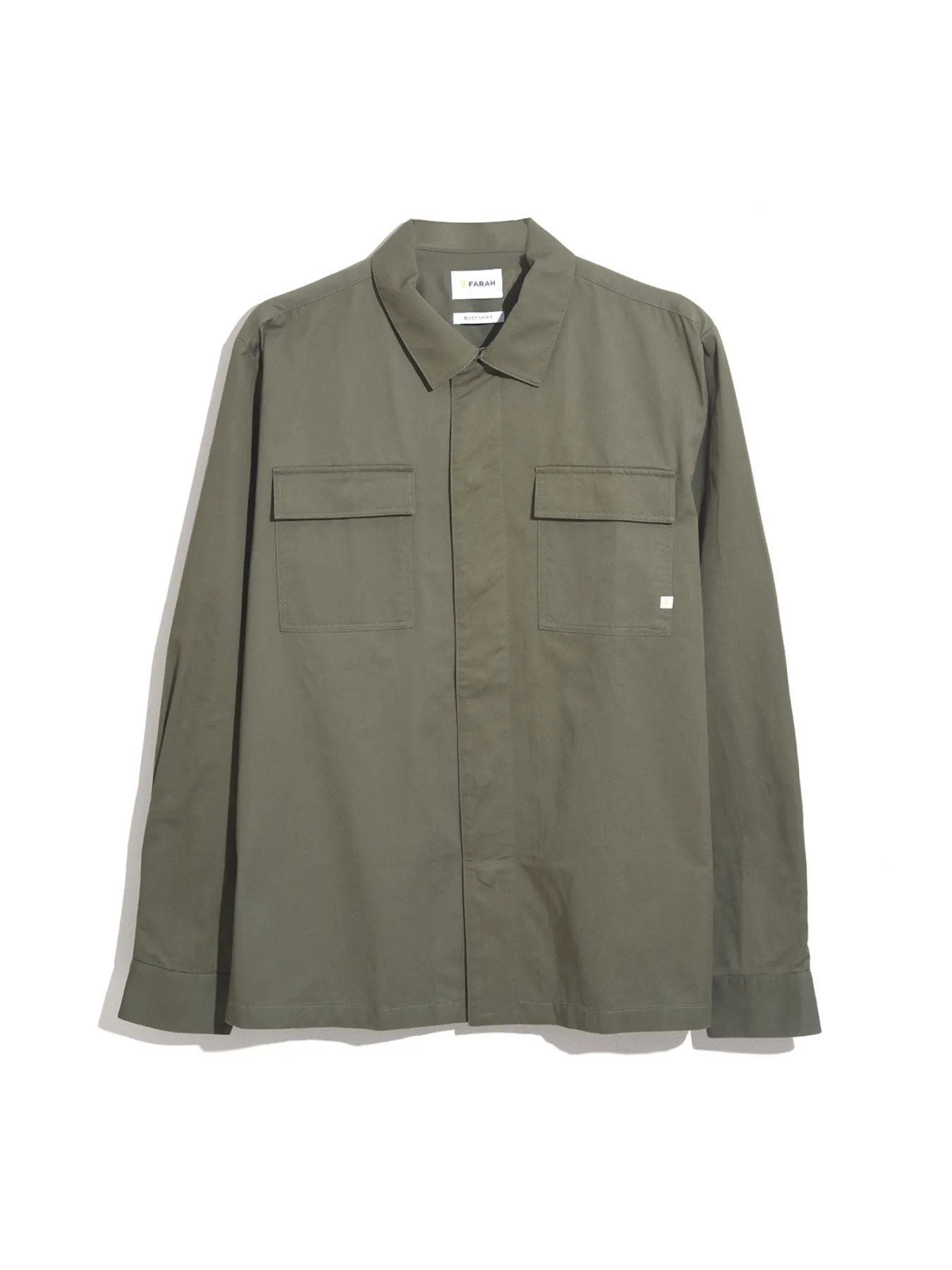 Kelly Relaxed Fit Overshirt In Vintage Green