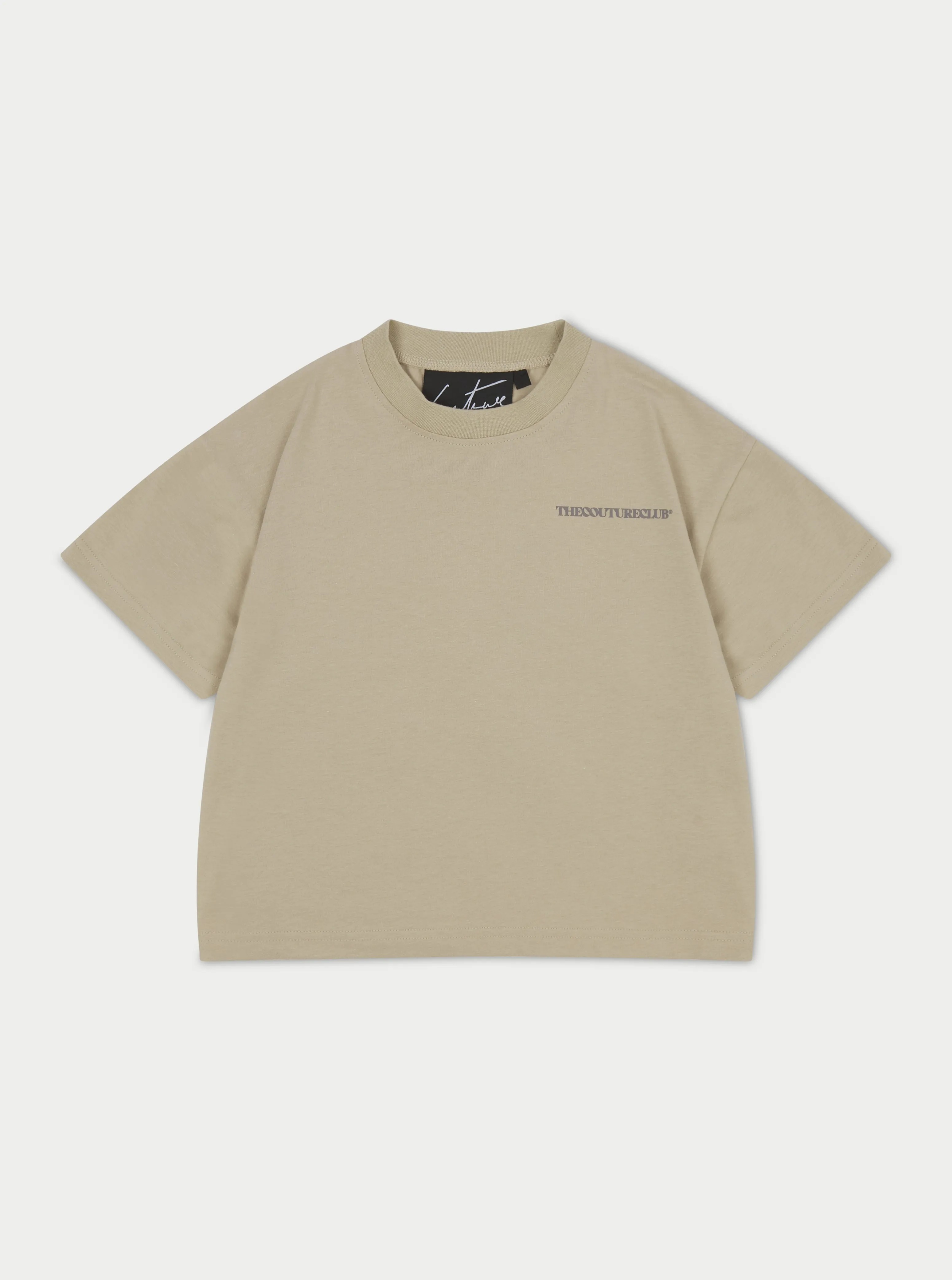 KIDS COPYRIGHT T-SHIRT - BEIGE