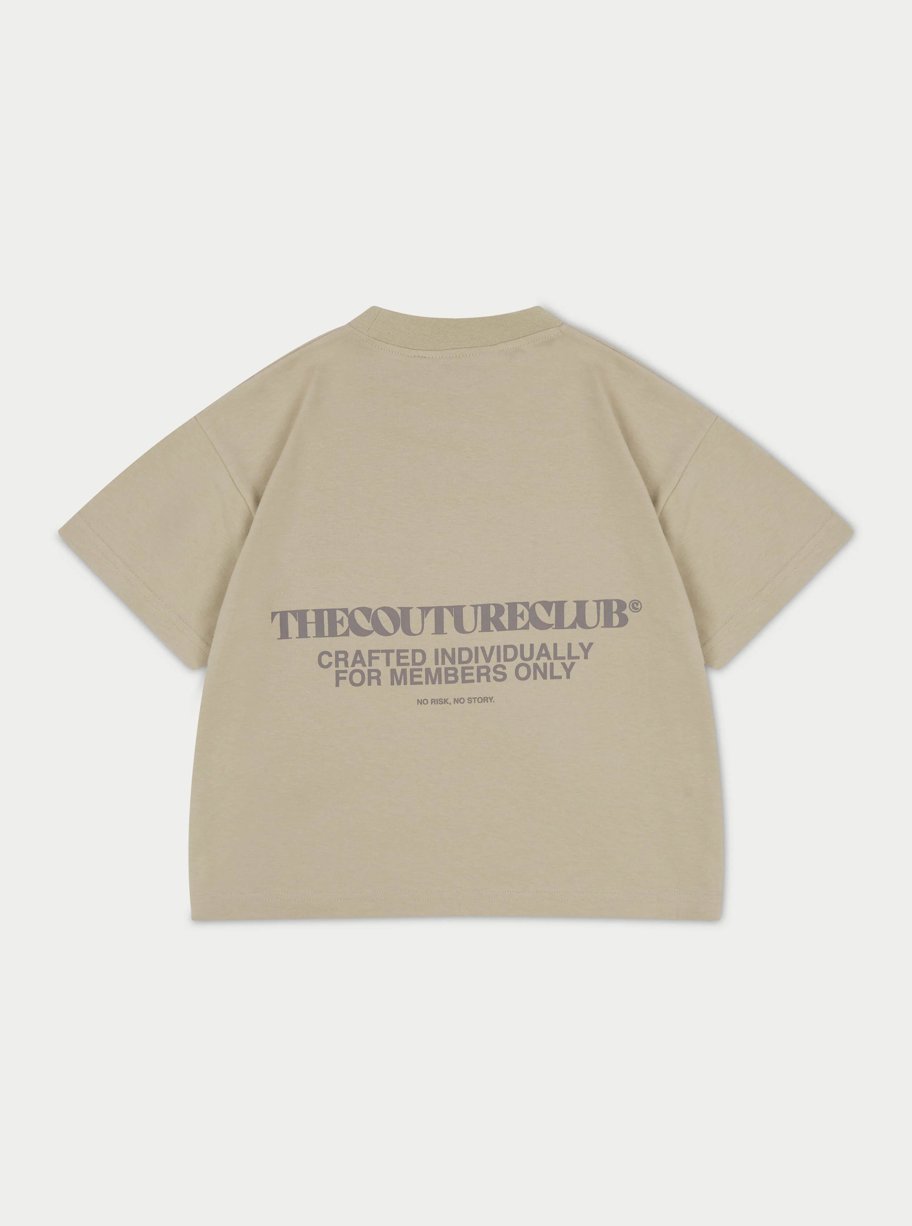 KIDS COPYRIGHT T-SHIRT - BEIGE