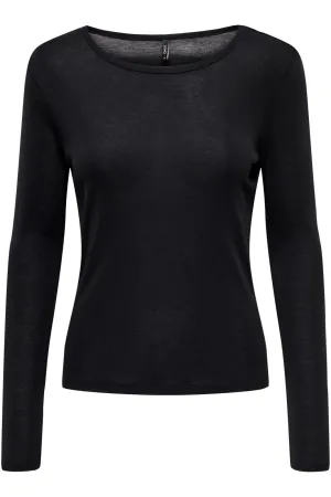 Liv Longsleeve T-Shirt - Black