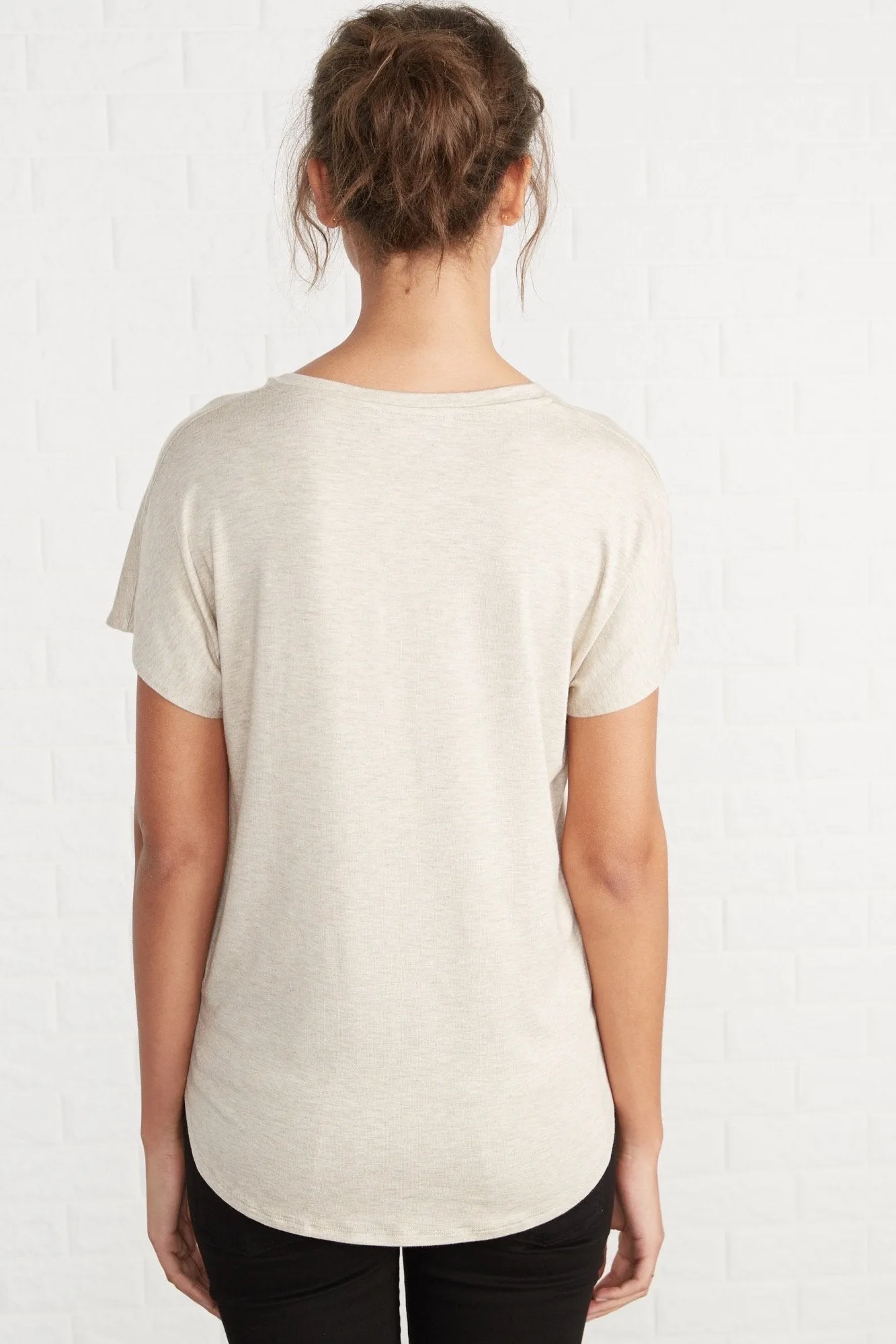 Liv Relaxed V-Neck Tee