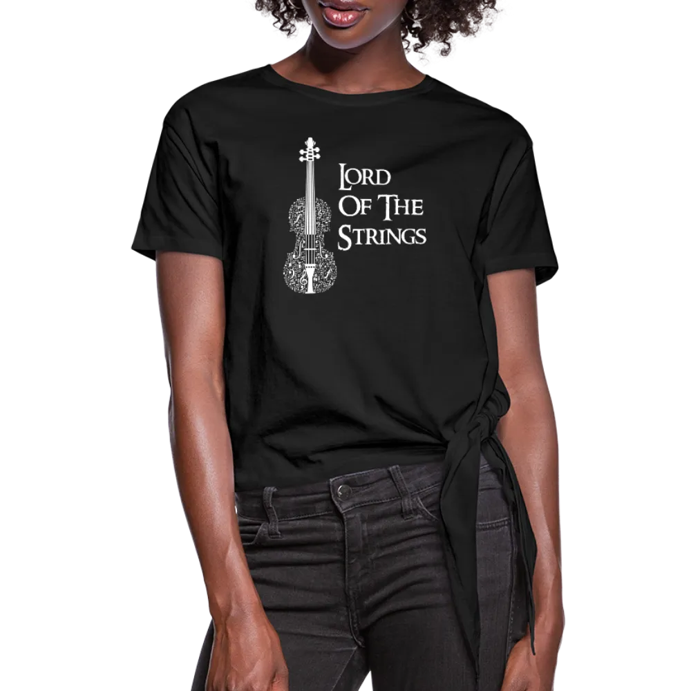 Lord Of The Strings Women's Knotted T-Shirt