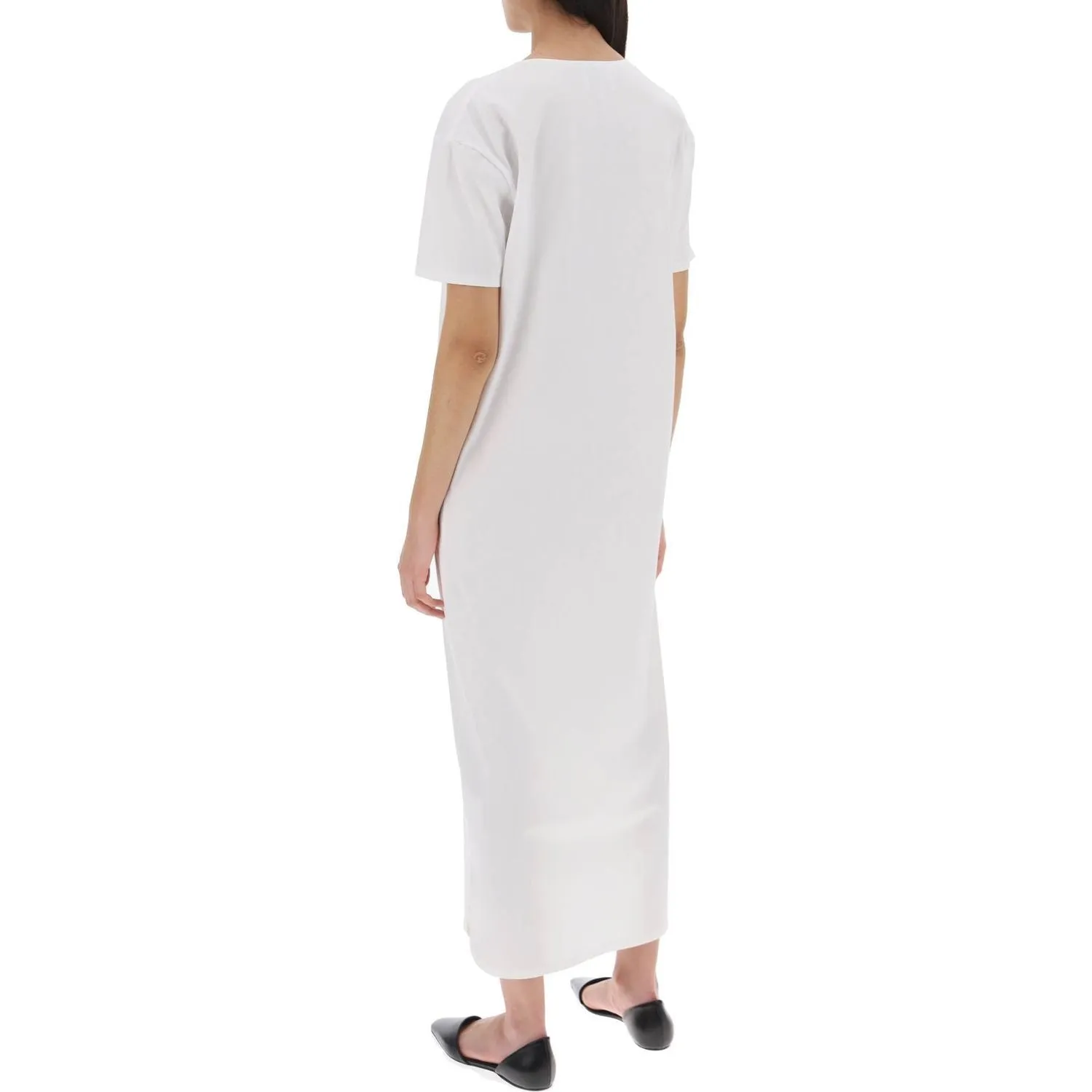 Loulou Studio maxi arue organic pima cotton dress