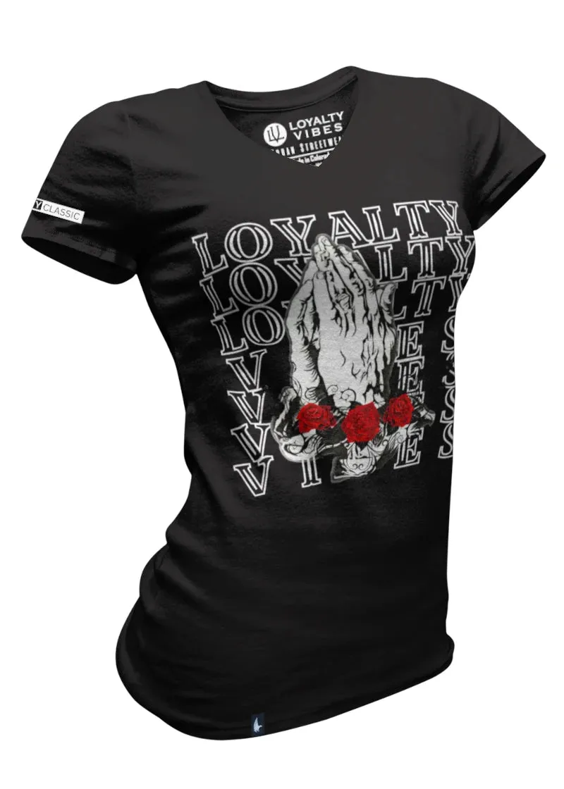 Loyalty Prayer V-Neck Tee