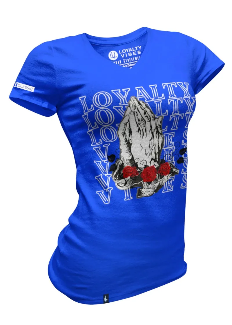 Loyalty Prayer V-Neck Tee