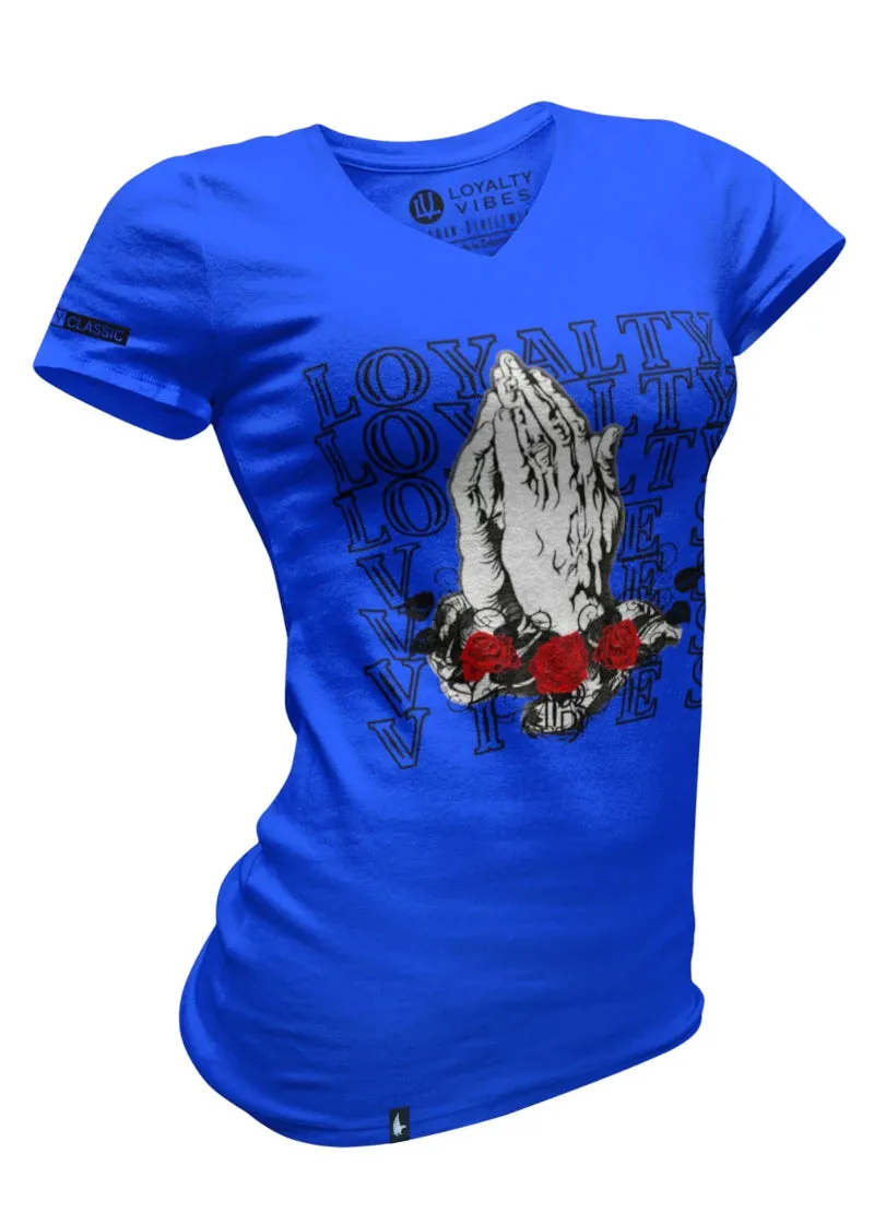 Loyalty Prayer V-Neck Tee