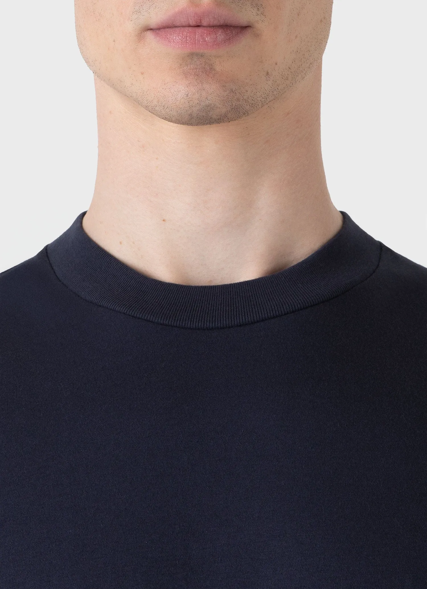 Men's Relaxed Fit Heavyweight T-shirt in Navy