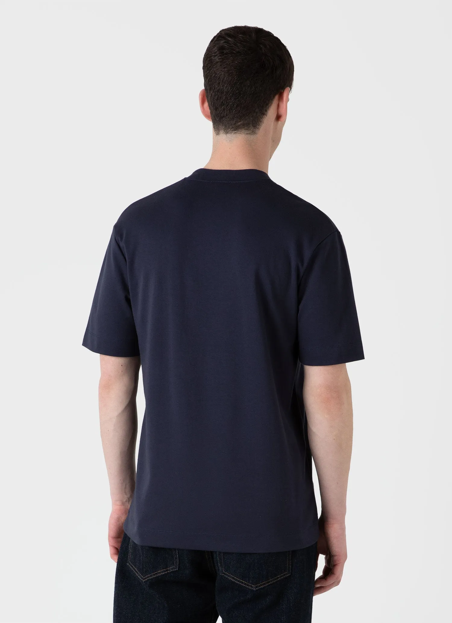 Men's Relaxed Fit Heavyweight T-shirt in Navy