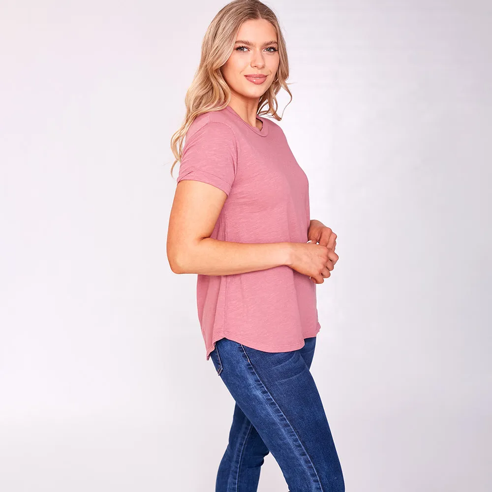 Mila T-Shirt (Mauve)