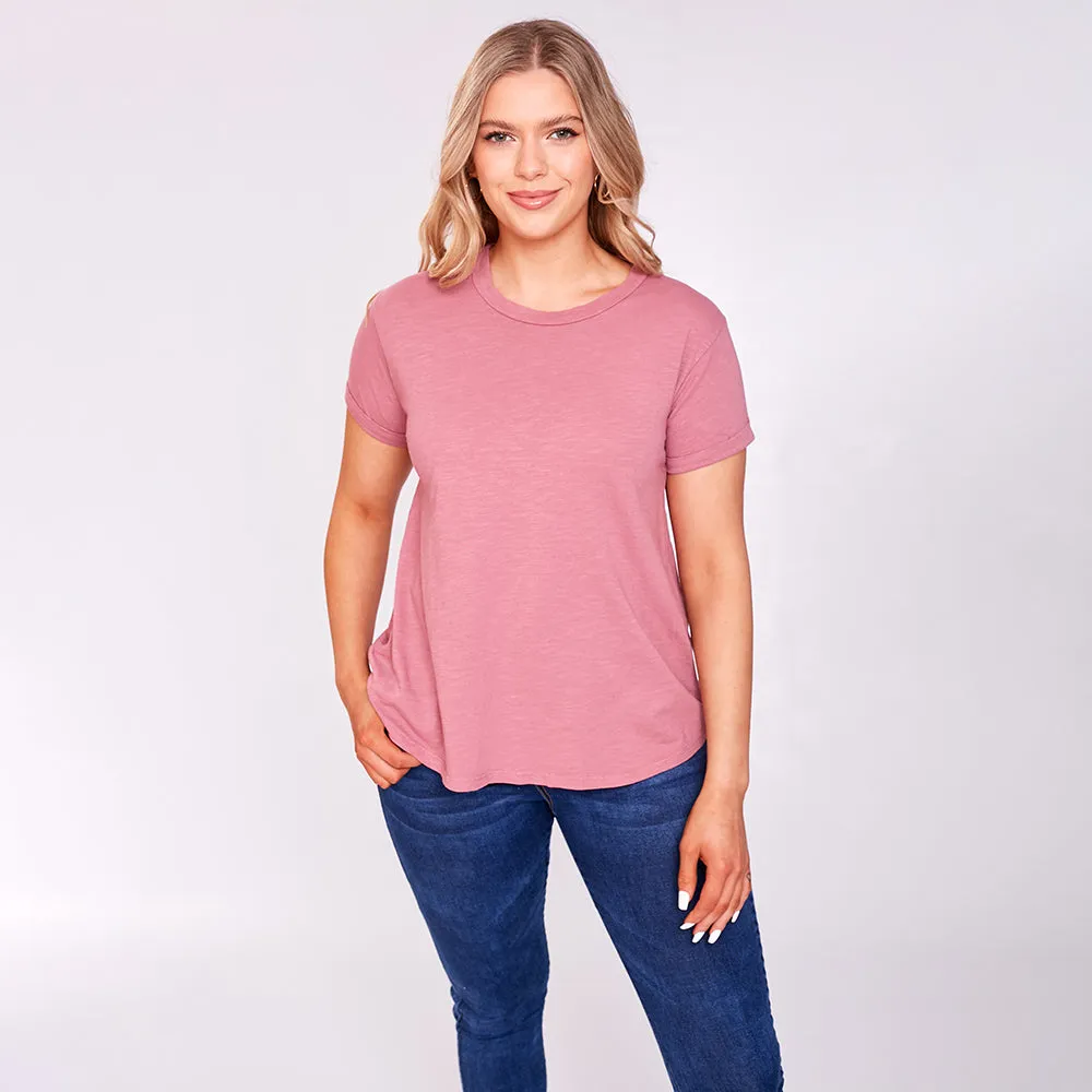 Mila T-Shirt (Mauve)