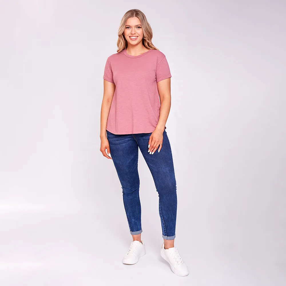 Mila T-Shirt (Mauve)