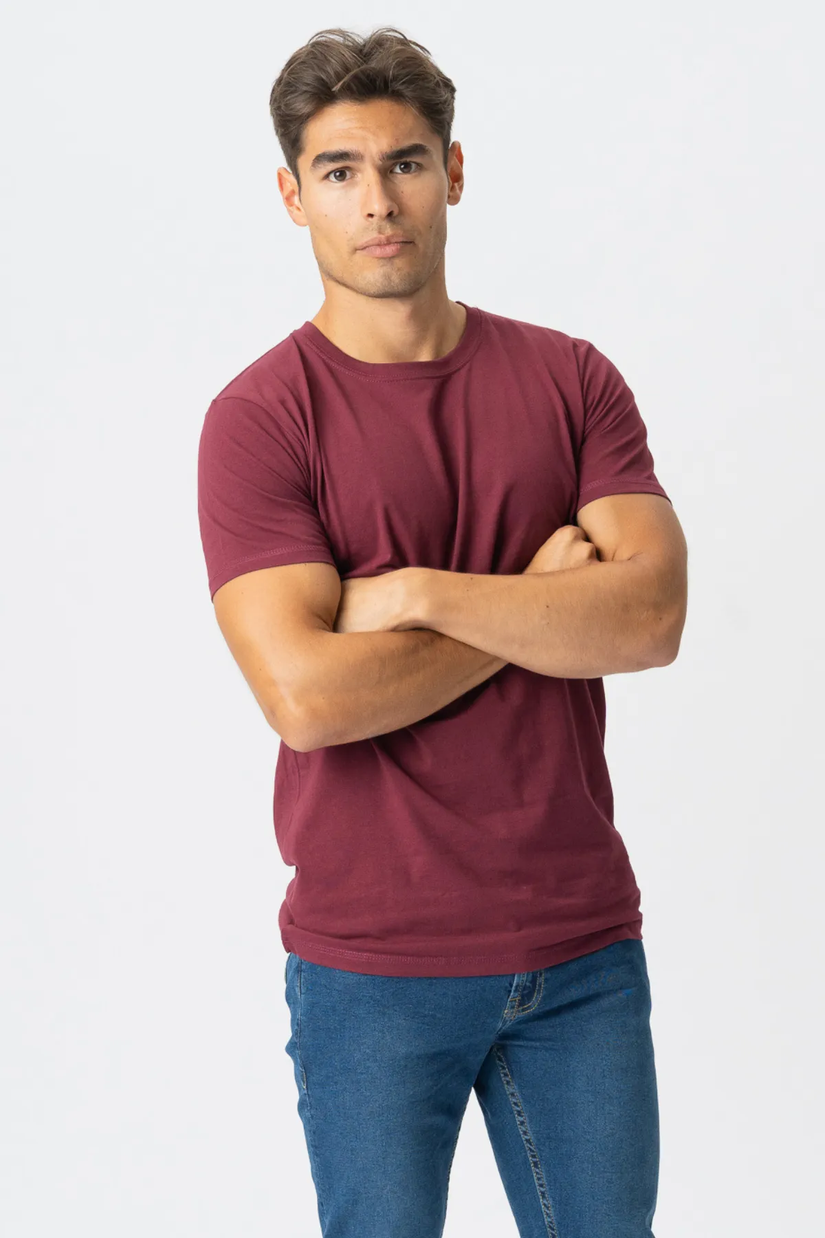 Muscle T-shirt - Burgundy